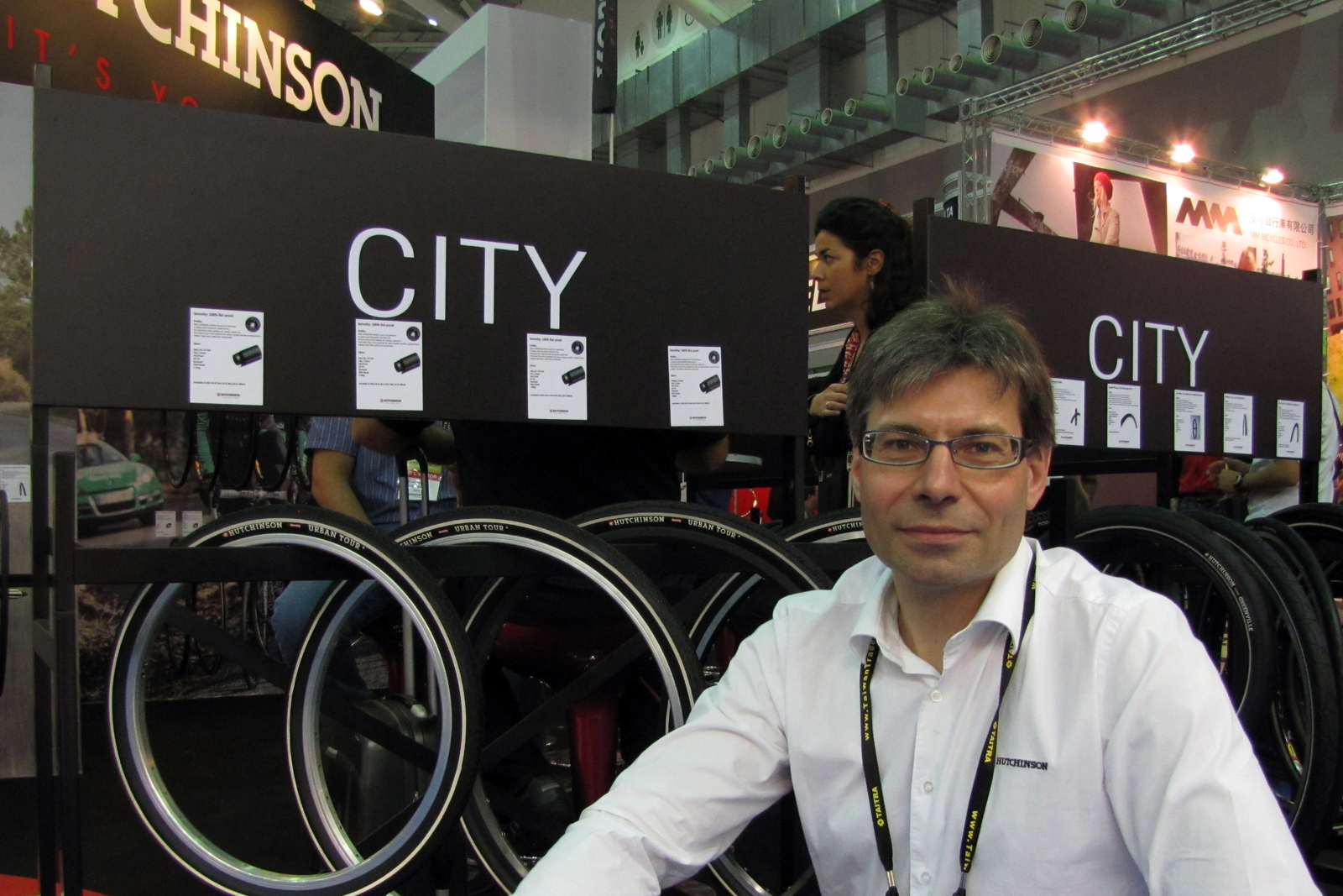 Andreas Länger heads Hutchinson’s new office in Mannheim. - Photo Bike Europe
