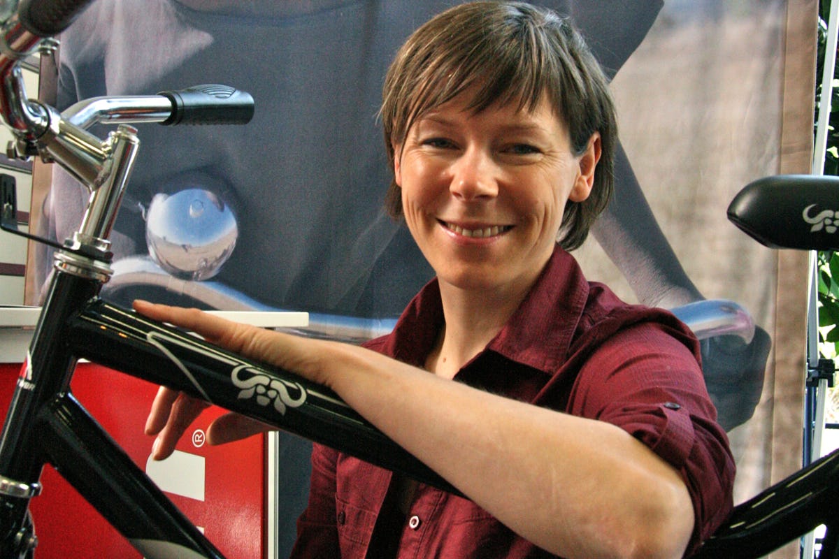 Kristina Jasiunaite is appointed to GM and CEO of new-founded World Bicycle Relief Deutschland. - Photo Jo Beckendorff
