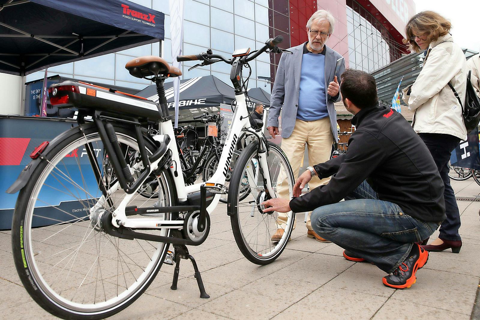 TranzX is bringing new e-bike models and technology to dealers and interested customers at 20 locations across Germany – Europe’s biggest market for e-bikes. - Photo TranzX
