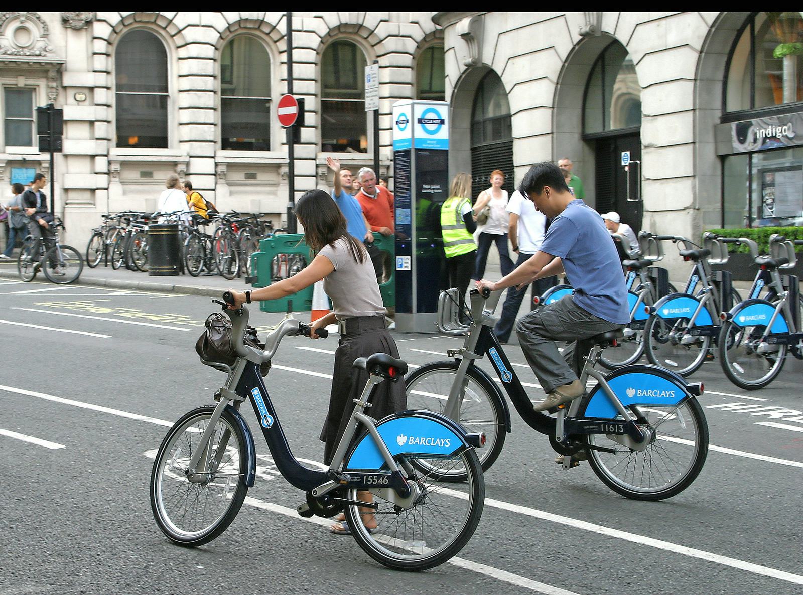 Bike-sharing cities are finding that promoting the bicycle as a transport option can lead to more mobility and safer streets for all. - Photo Paul Blezard