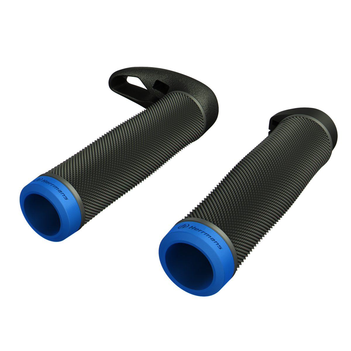 Hermann's new grips are available in many different colors to match the bikes' color scheme. - Photo Hermanns