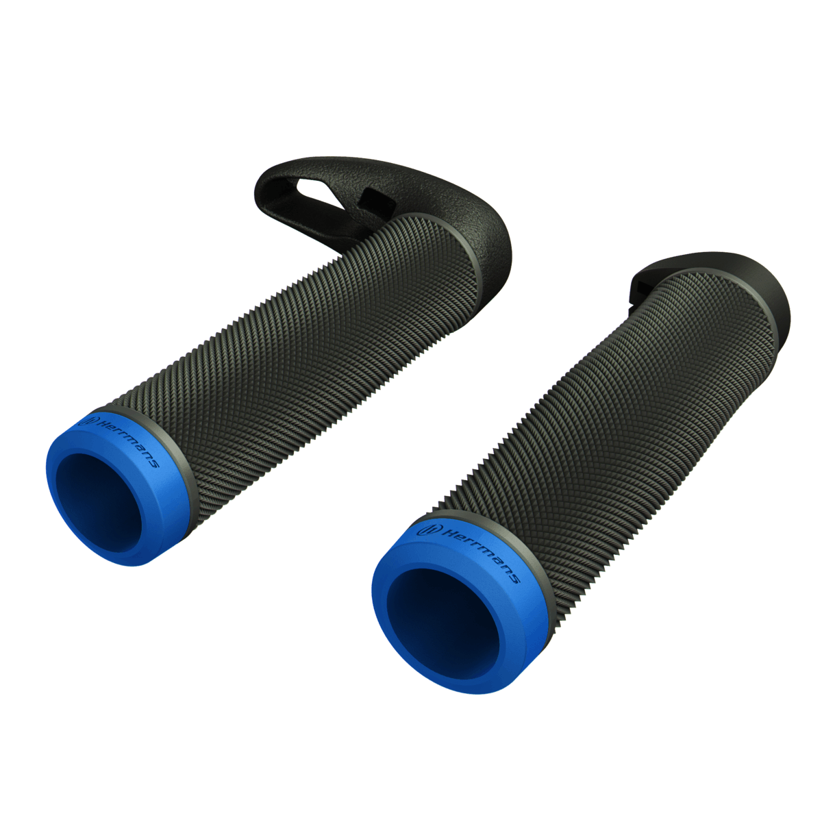 Hermann's new grips are available in many different colors to match the bikes' color scheme. - Photo Hermanns