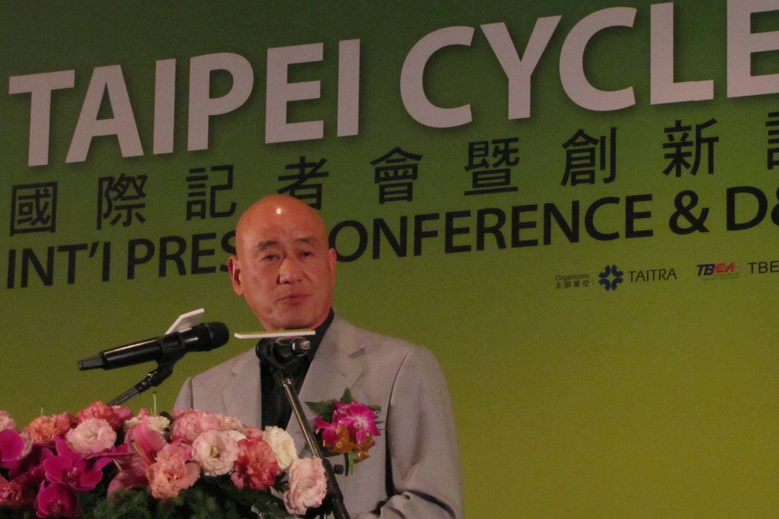 At the opening of the 2013 Taipei Cycle Show TBEA chairman Tony Lo, stated that, “some people are suggesting to change the dates of Taipei Cycle from March to July."