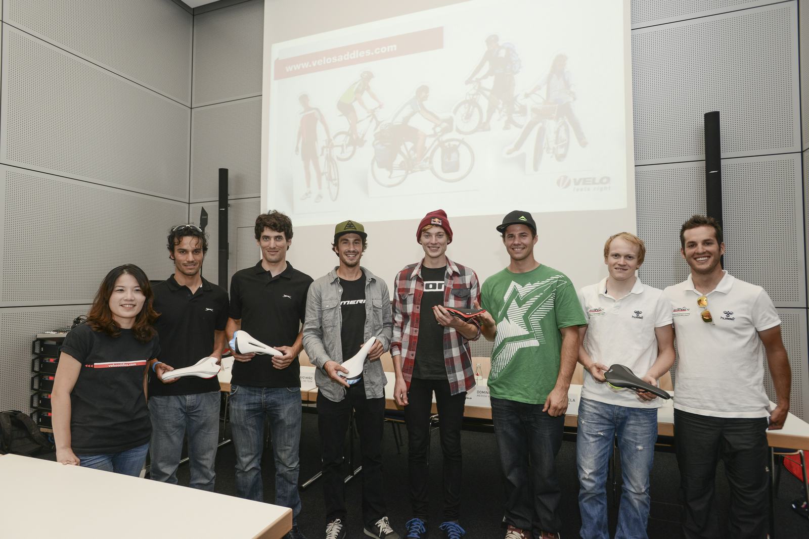 The athletes’ daily use of Senso saddles in genuine competition and training situations provided the testimony to the capabilities and characteristics of Velo saddles. - Photo Bike Europe