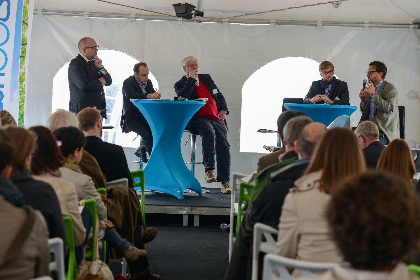 The event also hosted two well-attended political debates. - Photo ETRA