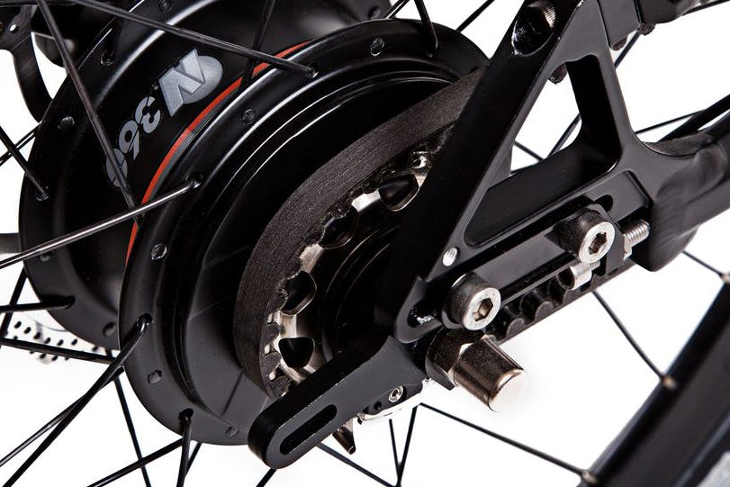 Gates will introduce three new rear sprockets specifically made for use with Fallbrook’s NuVinci N360 Hub. – Photo Fallbrook