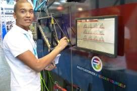 Ridley’s commercial project coordinator Rik Vanhoof, ‘Because of continued growth we have postponed the launch of Ridley Trekking Bikes for the time being.’ – Photo Bike Europe