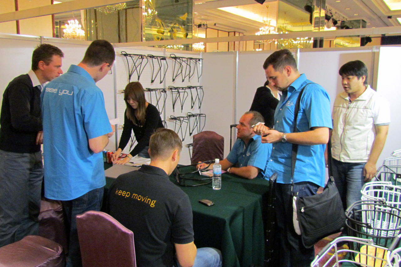 “The strength of TBW is the efficient business opportunity”, says co-organizer Steve Fenton. – Photo Bike Europe