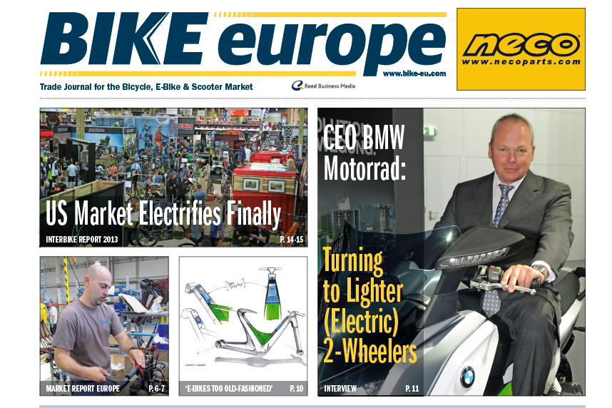 For getting to the free of charge digital Bike Europe editions we only ask you to register. The registration form is limited to name, country, job title and business. 