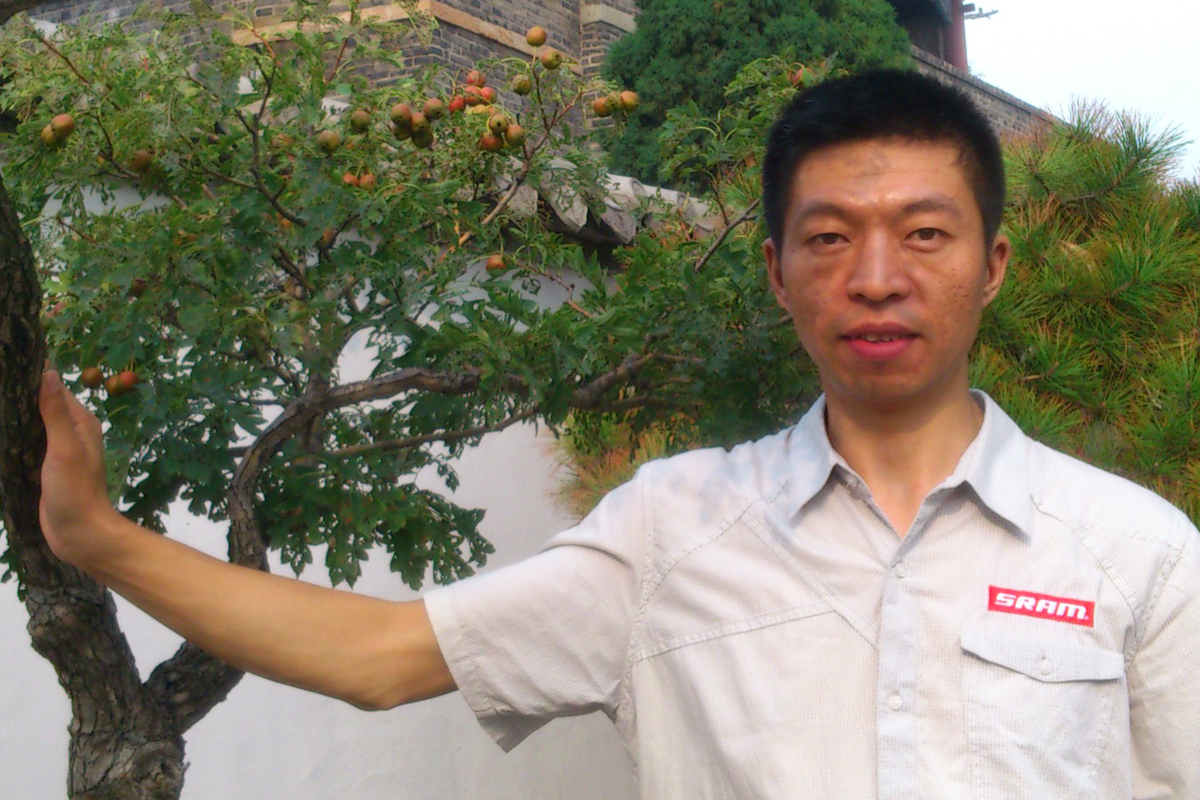 Leo Xu, SRAM’s new OEM Account Manager in China. – Photo SRAM