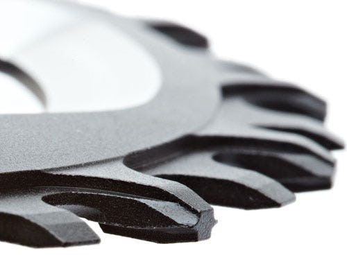 SRAM已經提交了許多相關窄-寬/粗-細齒形幾何設計的專利申請。 – Photo SRAM