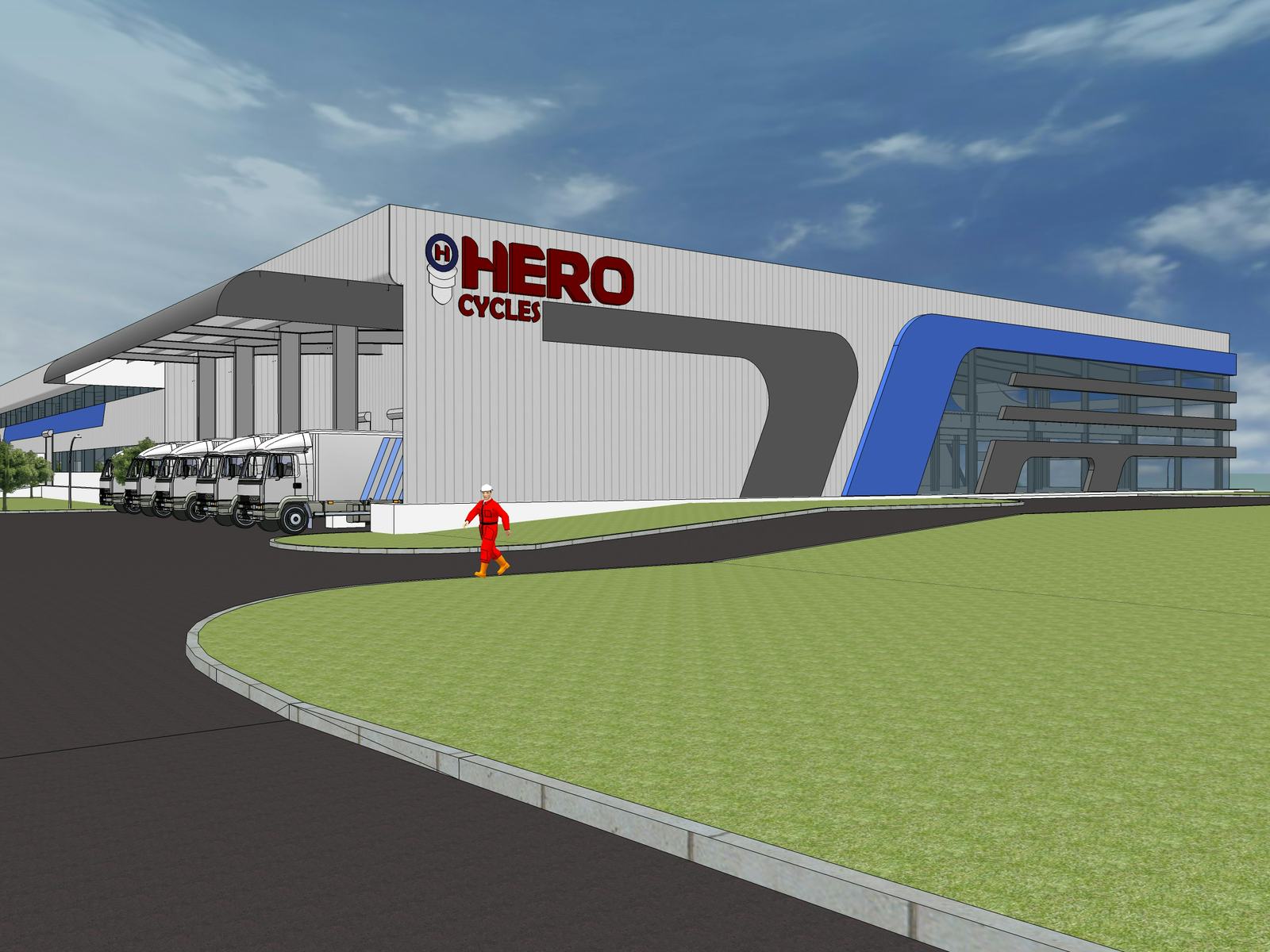 Hero Cycles正投入600萬美元的資金興建新工廠,該廠房主要是為了因應Bihar的自行車市場。– Photo Hero Cycles