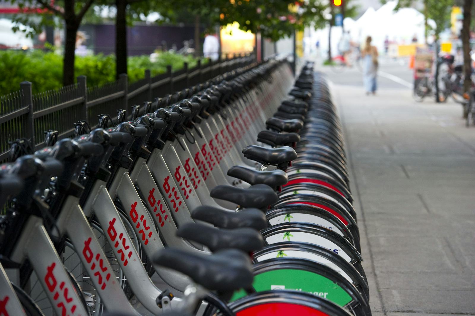 Currently more than 37,000 Bixi bikes are available at 2,676 rental stations around the world. – Photo Bixi
