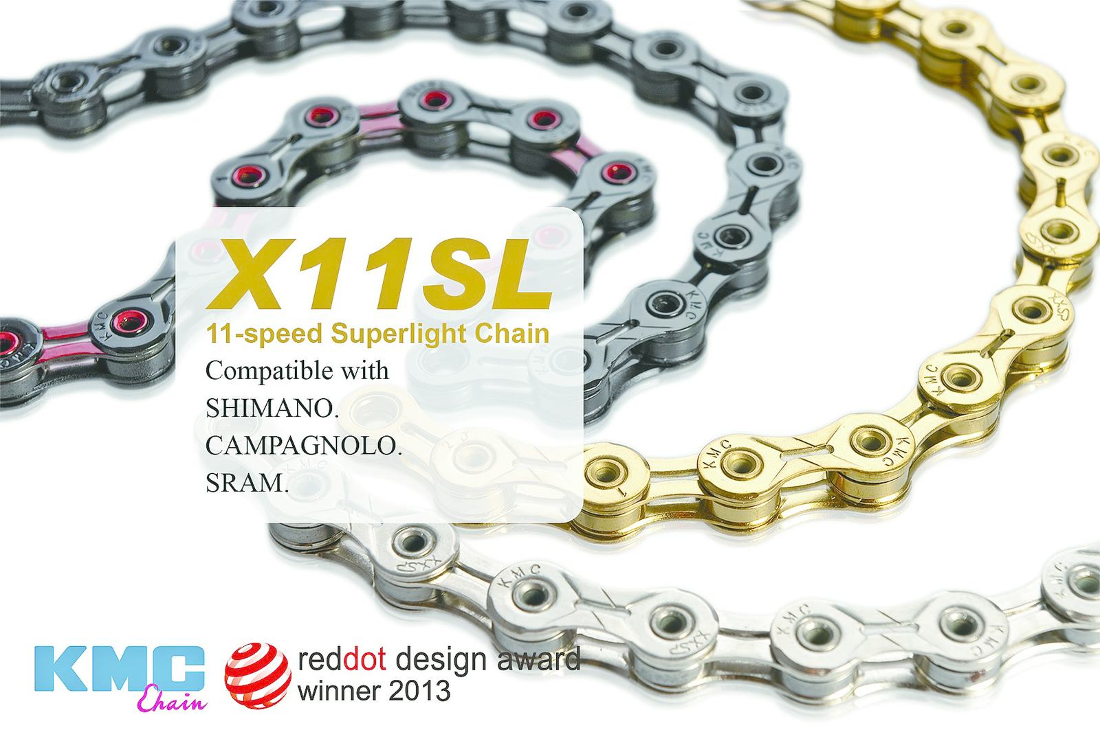 KMC’s Super Light Weight X11SL. - Photo KMC