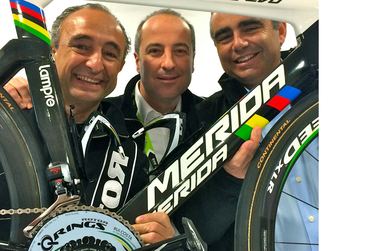 Rotor’s Ignacio Estellés, Pablo Carrasco, José Manuel Banqueri (left to right) welcome their new investor ProA Capital. - Photo Rotor