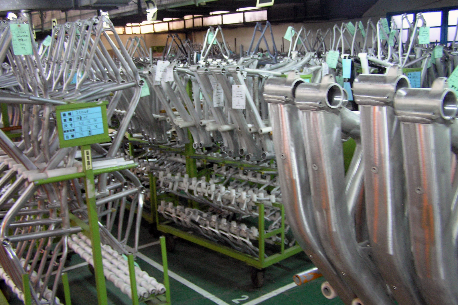 台灣工廠的擴建包括一座專門生產高階鋁合金車架的工廠。 – Photo Bike Europe