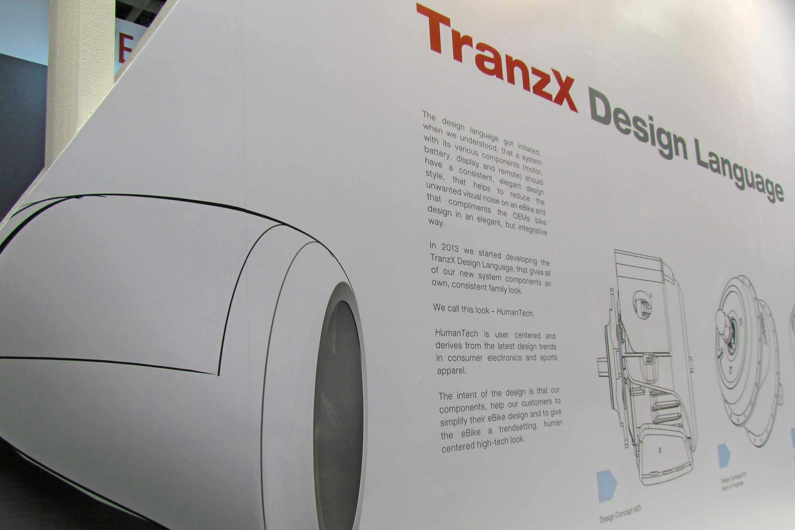 E-bike system supplier TranzX reacts on ”Bosch effect”. It offers e-bike makers all kinds of design options when using their M25 mid-motor. – Photo Bike Europe