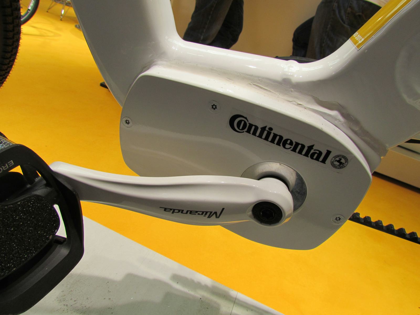 Is Conti changing course for the development of its mid-motor? This is what the company presented at Eurobike 2013. – Photo Bike Europe