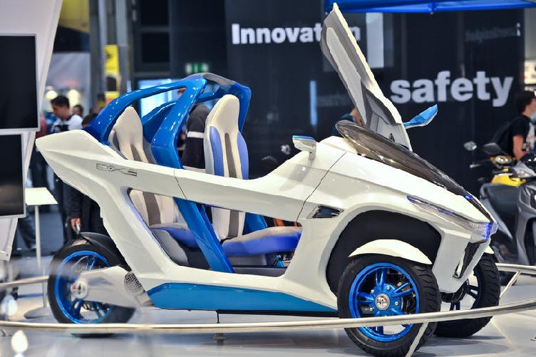 The E-Motion at Intermot will see many new e-mobility products like this concept study at Intermot 2012. – Photo Intermot