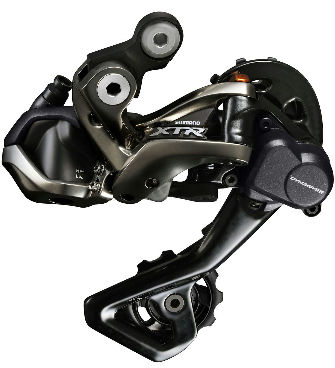 Shimano finally made the step from road-race to MTB with e-shifting. For more images see at the bottom of this page. - Photos Shimano 