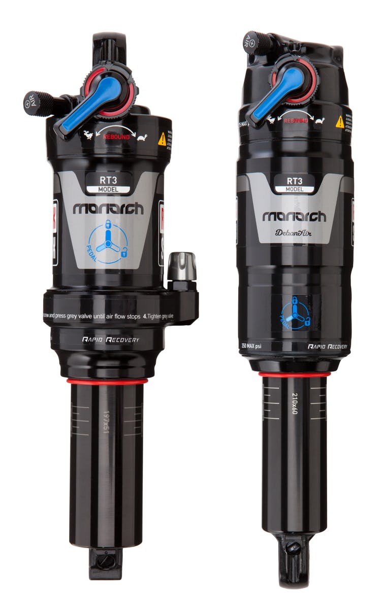 RockShox's Monarch Air Shocks Rebuild to Fit On Specialized And Trek