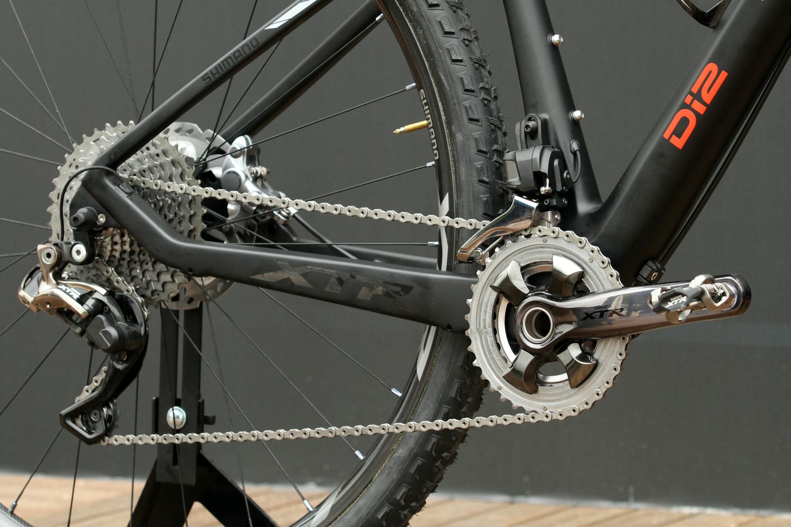 Shimano XTR Di2 is based on the new mechanical XTR M9000, introduced earlier in the season. - Photo Grega Stopar