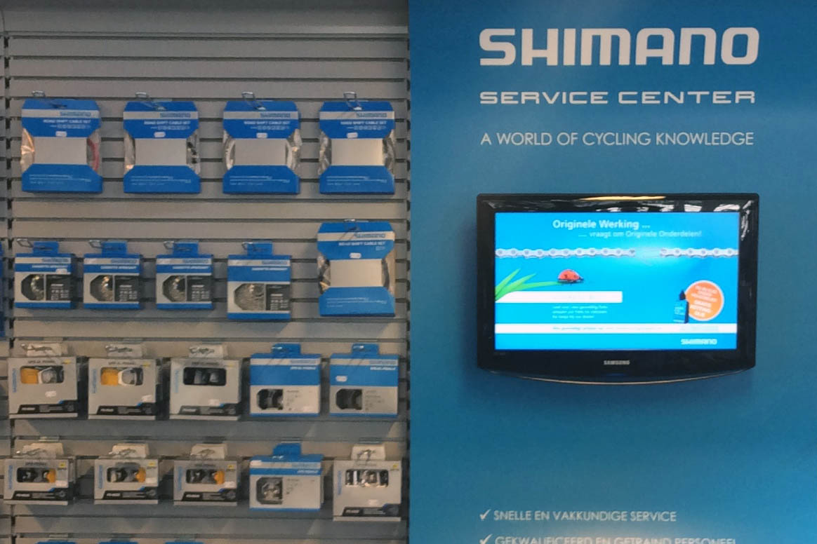 “The new Shimano Service Center concept is based on three key elements; service, availability and experience.” – Photo Shimano