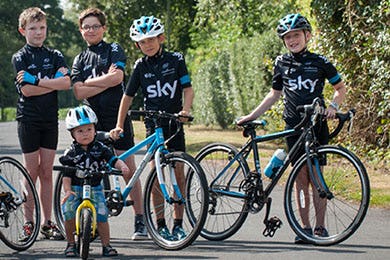 “Both Frog Bikes and Team Sky are passionate about encouraging children to cycle.” – Photo Frog Bikes

