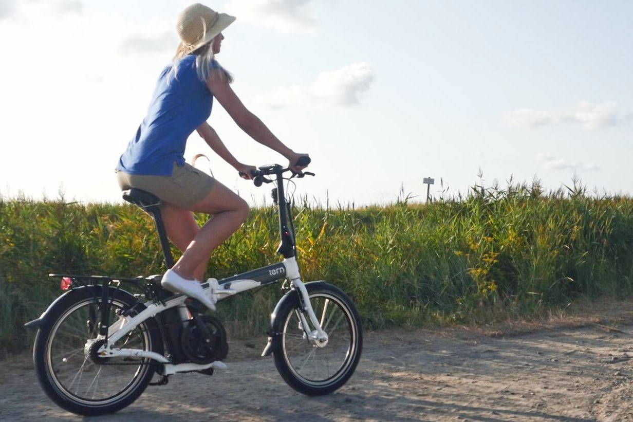 Tern’s eLink features a 250W Bafang mid-motor with four levels of power support. – Photo Tern