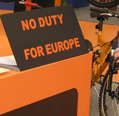 欧盟自行车进口的重大变化