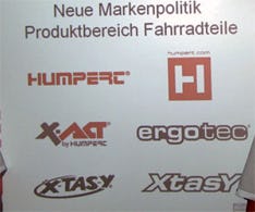 Humpert with Changed Brands at Eurobike