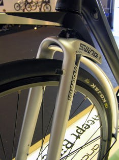 Suntours Swing Suspension System in Production