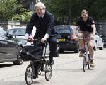 Boris Johnson Visits Brompton Bicycle