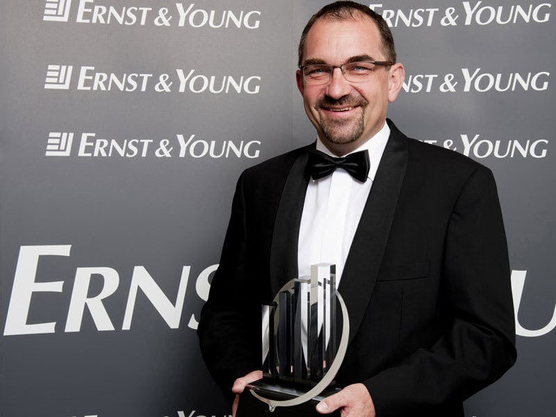 Biketec (Flyer) GM Kurt Schär Honoured with Swiss Entrepreneur of the Year Award