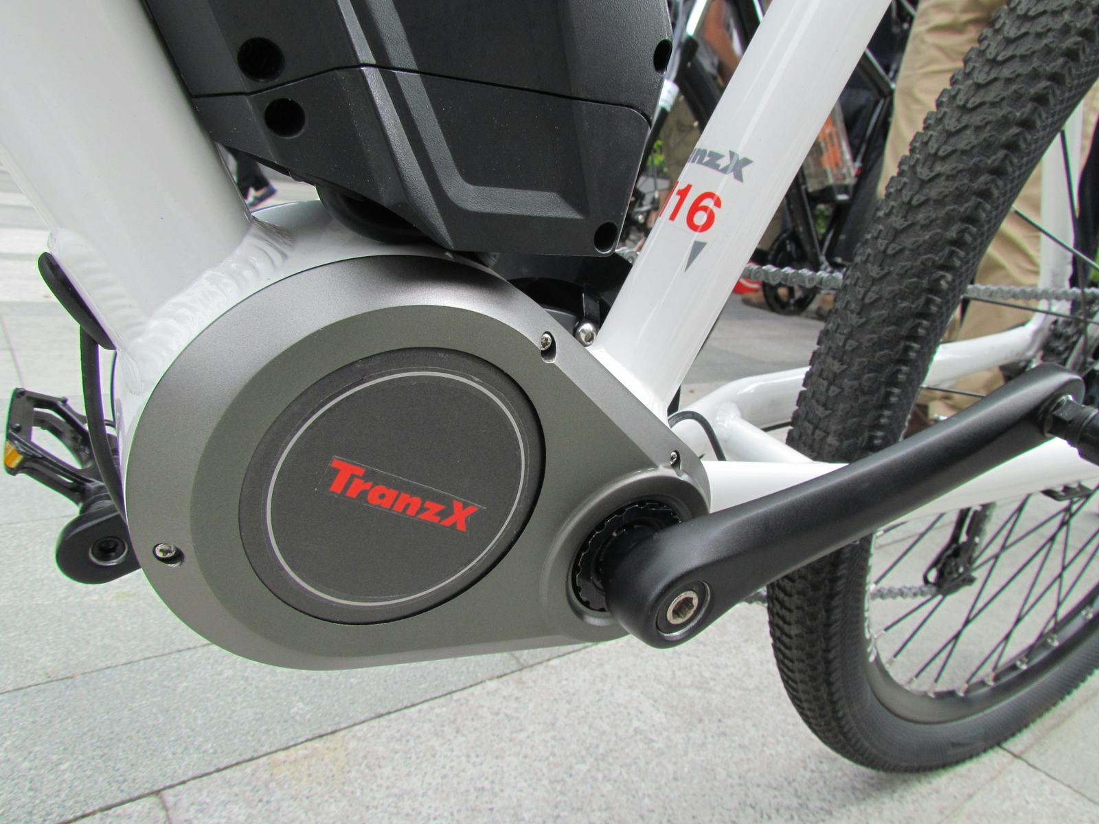Sneak preview of the new M16 TranzX system targeting budget e-bikes. – Photo Bike Europe