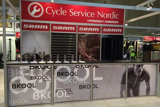 Cycle Service Nordic的主要營運內容為分銷SRAM的產品。– Photo Cycle Service Nordic