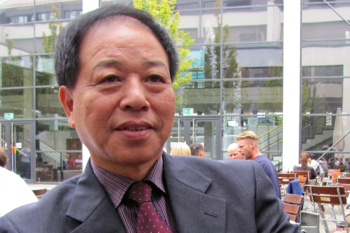 China Bicycle Association Chairman Ma Zhongchao reported on the preparations for the founding of the alliance. – Photo Bike Europe