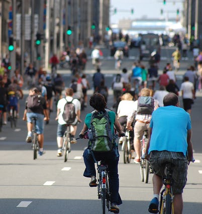 Through investment in cycling more jobs for European can be created. – Photo ECF
