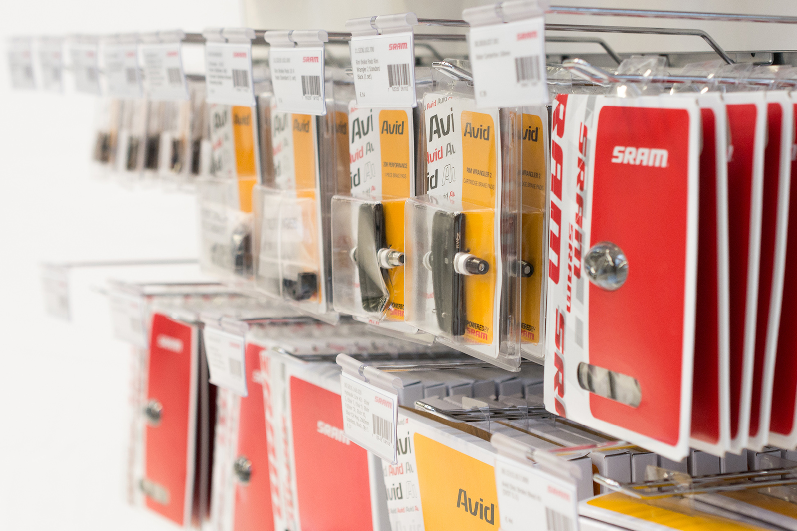 SRAM’s essentials program includes the four main categories Road and MTB parts categories. – Photo SRAM