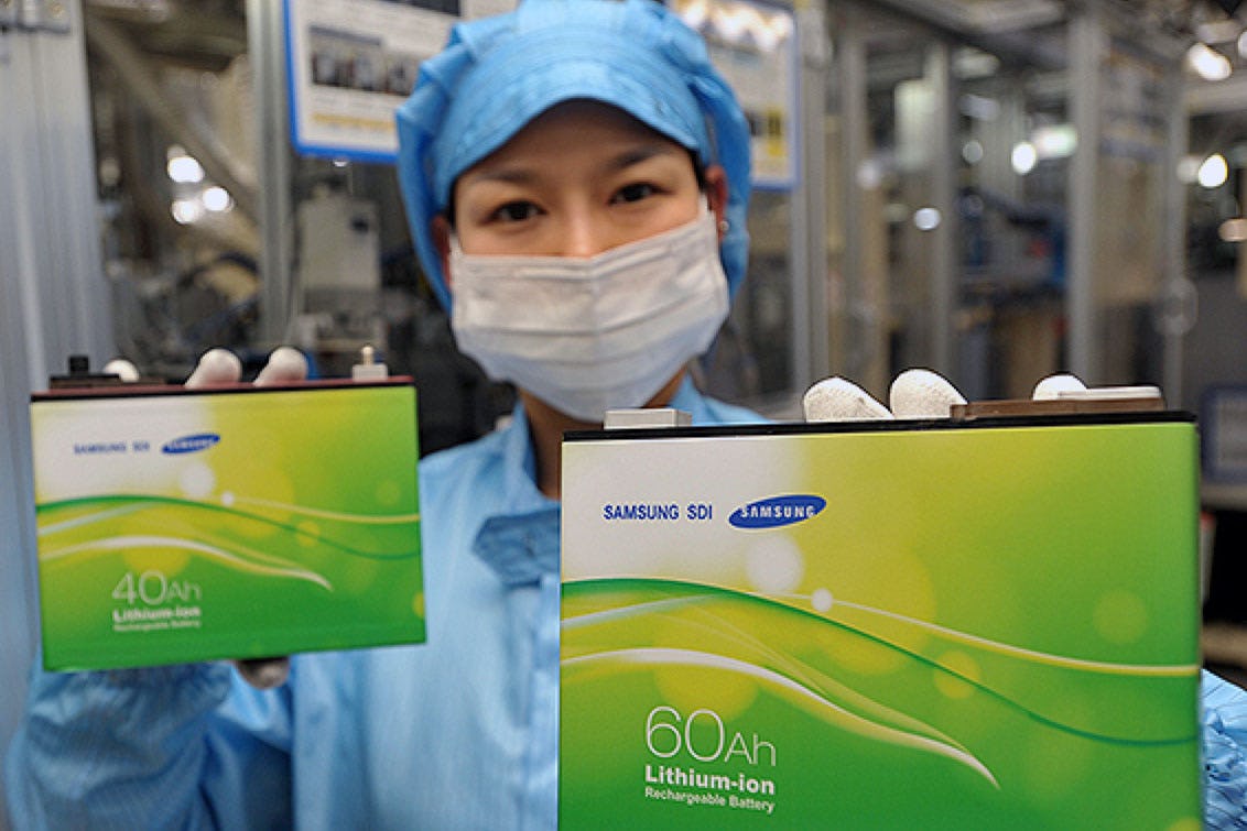 Samsung SDI acquired the battery business of Magna International. This company owns Energy Propulsion Systems Inc. with its BionX brand. – Photo Samsung