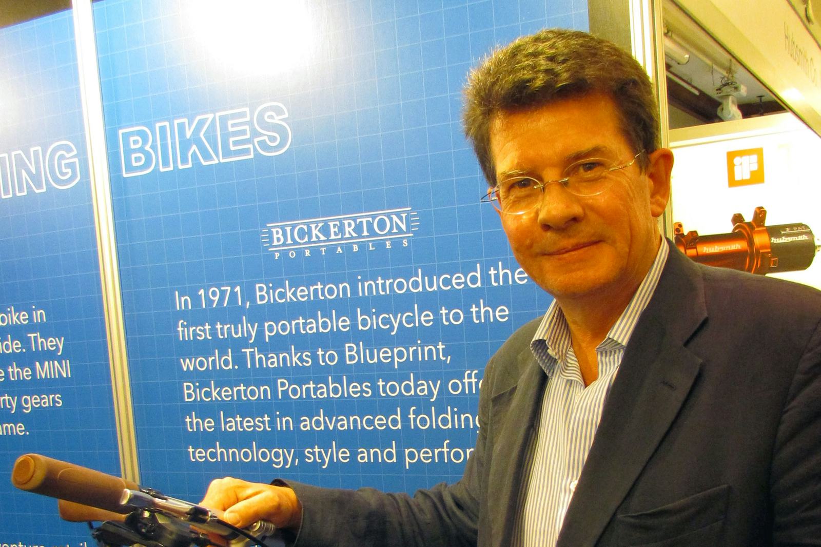 Bickerton Portables的總監Mark Bickerton說：「我們新慧星車系滿足所有的期望。」 - Photo Bike Europe