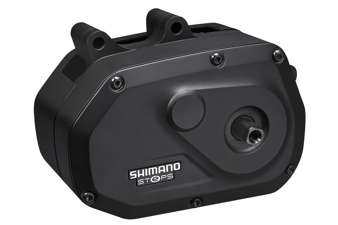 Shimano made its e-bike components available for sportive off road riding. – Photo Shimano
