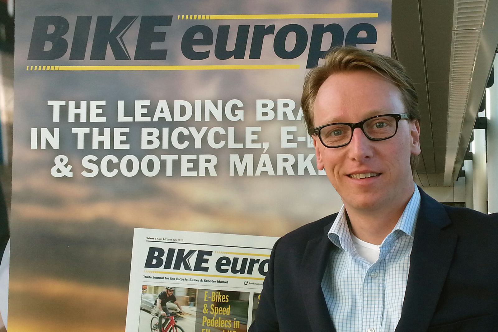 Bike Europe’s Account Manager International Lucas van ‘t Hof looks forward to meet all Bike Europe advertisers and potential advertisers at Taipei Cycle. - Photo Bike Europe