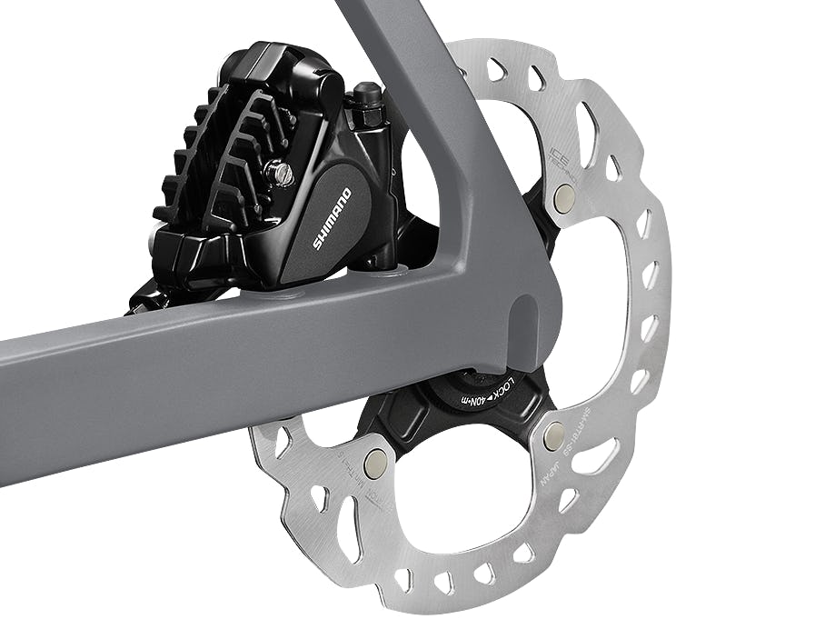 As UCI approval for using disc brakes in professional road racing is imminent Shimano is announcing 'New milestone in braking technology" in its 105 groupset. - Photo Shimano