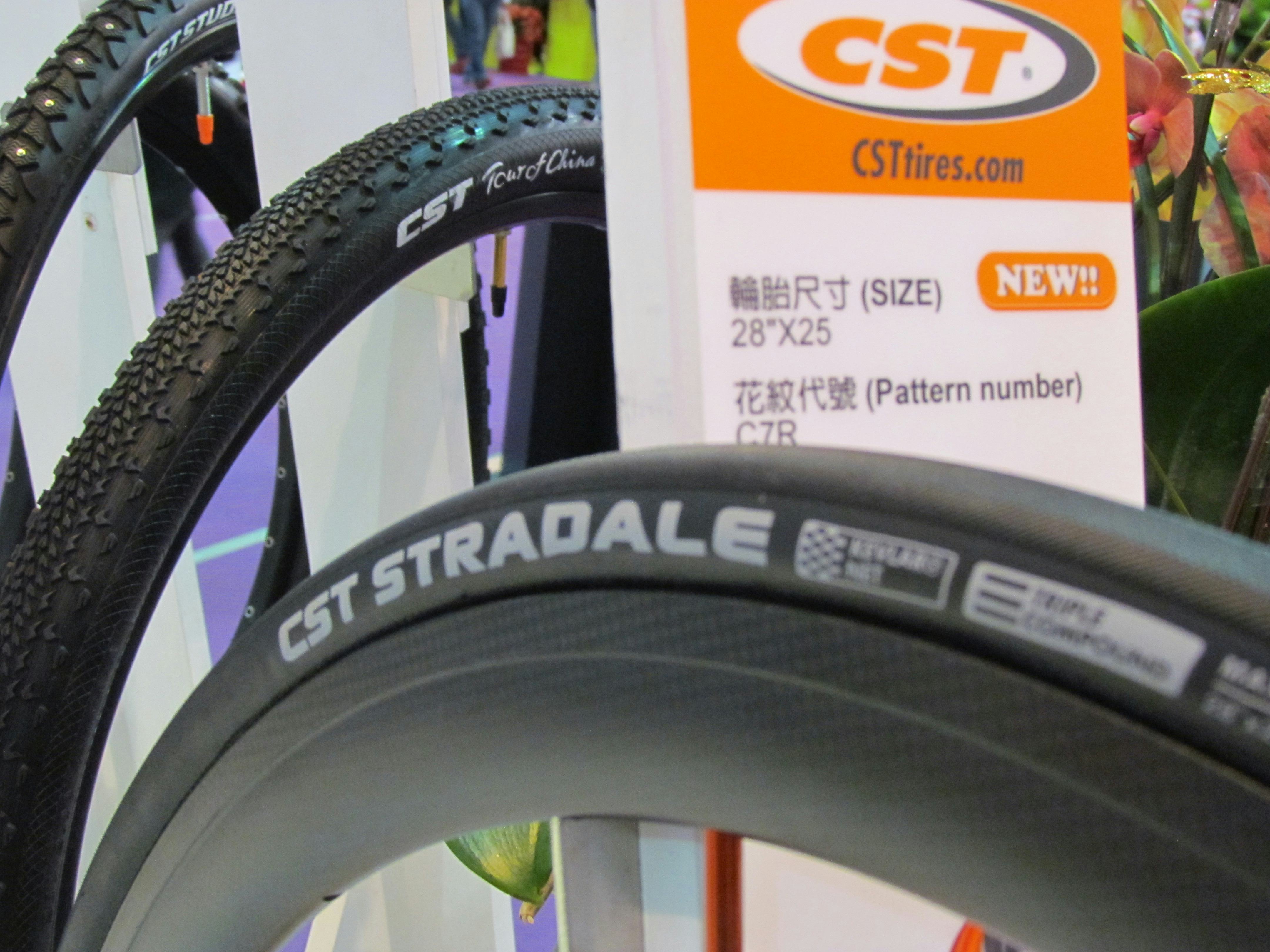 The Stradala tubulars are CST’s first step toward high-end road race tyres. – Photo Bike Europe