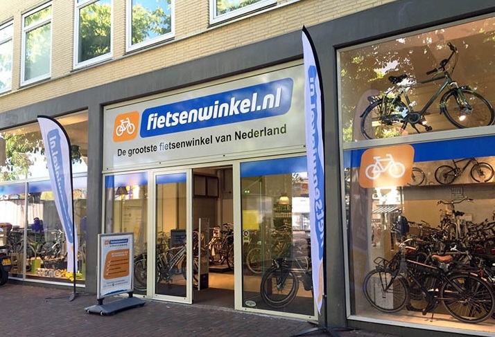 Only one shop will remain part of the IBG and act as pick-up point of the webshop fietsenwinkel.nl.