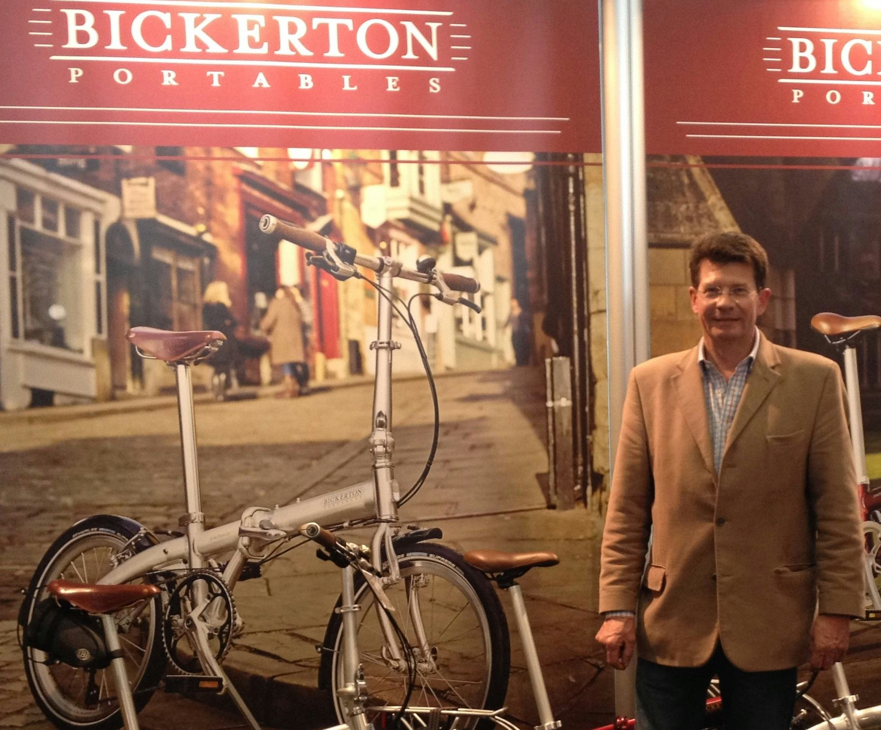 Harry Bickerton pioneered many of the technologies which became essential design features for modern folding bicycles. - Photo Bickerton