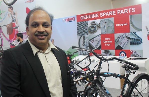 Pankaj Munjal, Chairman & Managing Director, Hero Cycles Ltd. – Photo Satnam Singh
