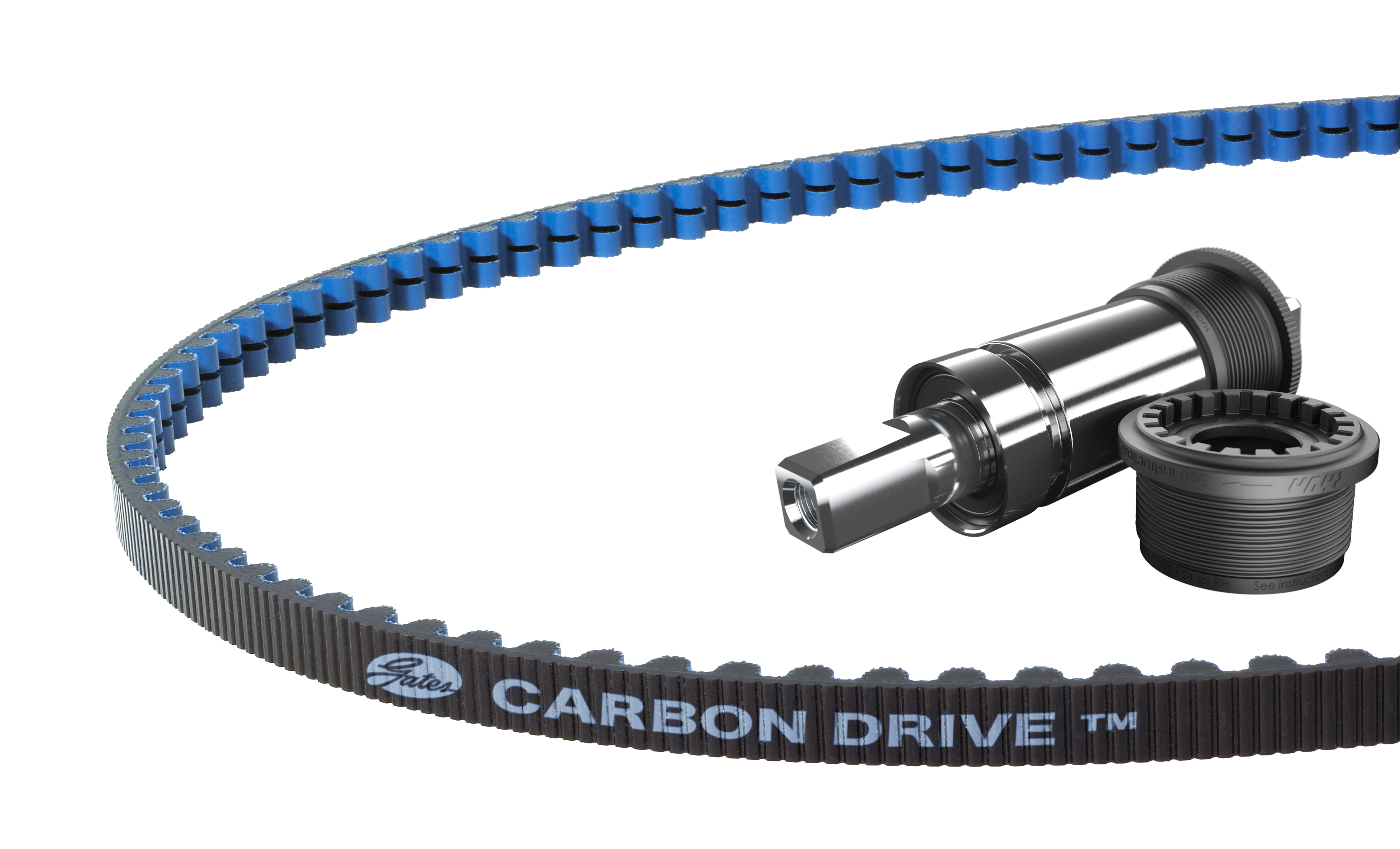 Thun推出了一系列新的五通碗組來搭配Gates全新低價自行車驅動系統CDN。 - Photo Thun