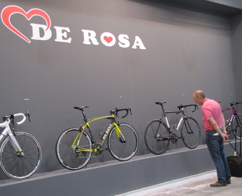 The De Rosa SK Pininfarina project is the result of a close cooperation with Pininfarini. – Photo Bike Europe